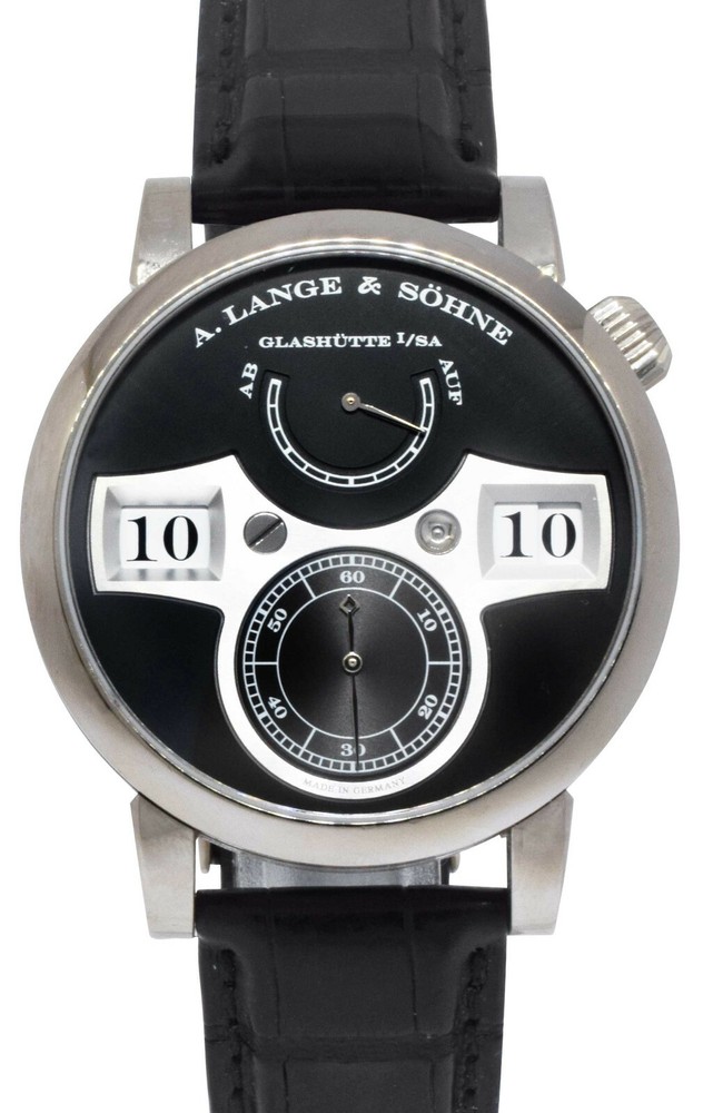 A. Lange & Sohne Lange Zeitwerk White Gold 41.9mm Watch Box/Papers 140.029