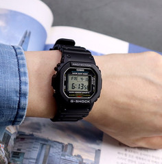 Casio G-Shock DW-5600E-1V Men Digital Watch Square Resin 20bar Chronograph NEW