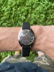 Vintage Croton Throparctic Wind Up Watch Mechanical Swiss Made Works Clean 1970s