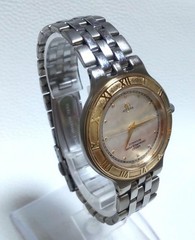 CITIZEN ATTESA Titanium Quartz Watch 17.5cm 6.9in Mens Gold Dial Japan
