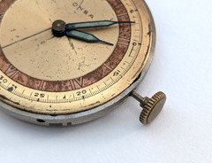 Vintage ONSA 17 Jewels Swiss Manual Wind Men’s 27mm Watch Movement PARTS REPAIR