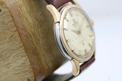 Omega Constellation Cal. 551 Gold Cap 34mm Champagne Dial Automatic Watch 14381