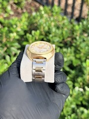 Lord-Elgin Automatic Day/Date Two-Tone Stainless Bracelet Silver Dial