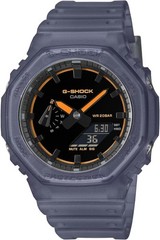 Casio G-Shock Mens Analogue-Digital Watch with Black Dial and Blue Strap GA-2…
