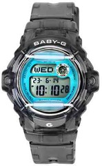 Casio Baby-G Digital Grey Resin Strap Quartz BG169U-8B 200M Women’s Watch