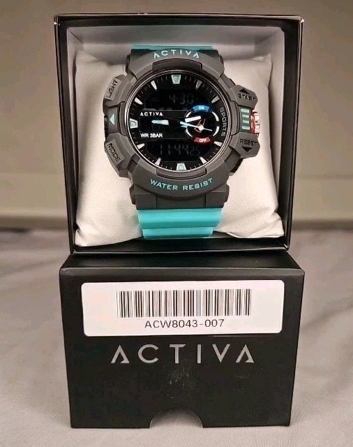 Activa X Invicta UNISEX Watch – 49mm, Light Blue (ACW8043-007) REALLY COOL LOOKN
