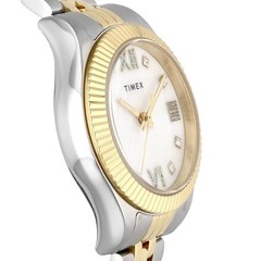 Unused TIMEX Waterbury Legacy TW2V45600 Silver Stainless Women’s Watch in Box