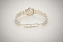 Cartier Baignoire 18k Yellow Gold Off White Roman Dial Quartz Women’s Watch