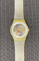 Rare Swatch Watch Jelly Fish 1985 GK100 Vintage