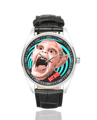BAT BOY Watch Retro Icon Unisex Quartz Splash Proof Wristwatch for Tabloid Fans