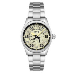 Spitfire Type 300 Automatic Cream Dial / Stainless Steel Bracelet Cream White Di