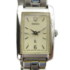 Seiko LUKIA Quartz Lady’s Watch 25mm Silver Stainless Steel AB Condition