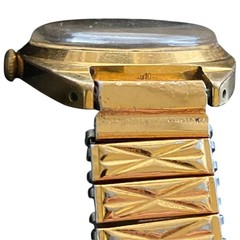 Zaria zarja Watch Vintage Original Soviet mechanical Wristwach Gold Plated Au-10