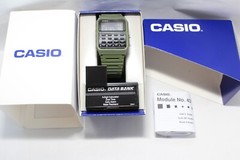 CASIO DATA BANK CA-53W retro watch rectangle Calculator