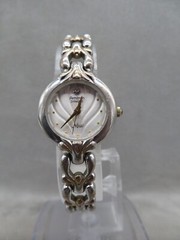 Armitron Diamond Now Silver Gold Two Tone Watch 73/2345 New Battery