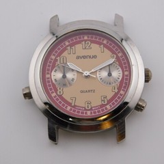 ACCUTIME WATCH CORP. avenue Quartz Analog Men’s Watch New Battery