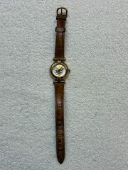 VINTAGE Britannia Mercury Dime (dime-1926) 2-tone Coin Watch Women 1980 Untested