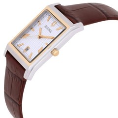 Bulova Sutton Quartz Silver Dial Men’s Watch 98B430