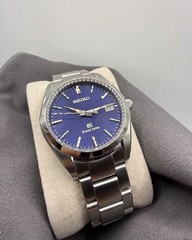 Grand Seiko SBGX065 9F62 Quartz 37mm Blue Dial Dual Signed – Box & Manual JDM