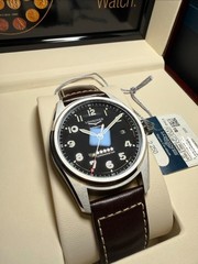 Longines Spirit 40mm Black Dial Leather Strap L3.810.4.53.0