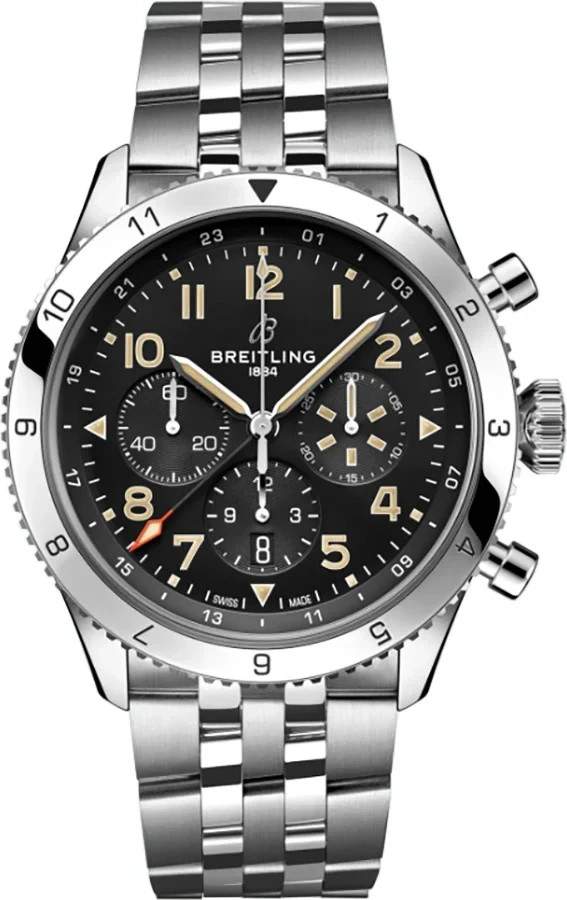 Breitling Aviator Super AVI B04 P-51 Mustang Stainless Steel Men’s Watch AB0445