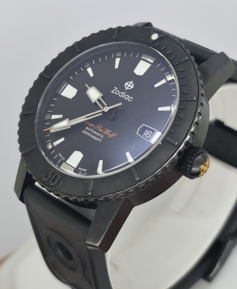 LE Zodiac Super Sea Wolf 53 Compression Automatic Watch ZO9289