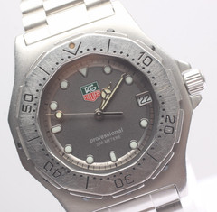 Vintage [Near MINT] TAG Heuer 3000 932.213 34mm Black Dial Quartz Men’s Watch