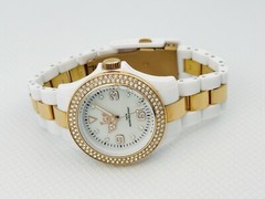 Ice Watch ST.WE.U.P.09 Unisex Stone PC Collection Bicolour Links Bracelet Watch