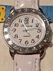 Riviera Silver Tone Stainless Steel Back Women’s Watch ~ Tested ~ Ships FREE