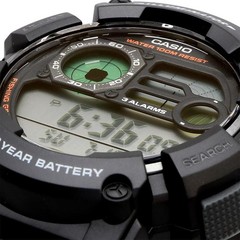 Casio WS-1500H-1AV 100M WR Alarm LED Backlight Stopwatch Dual Time Sport Timer