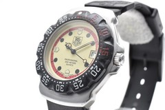 [NEAR MINT]TAG HEUER Formula1 Professional 371.513 Cream quartz 35mm Men’s Watch