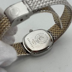 Cyma Ladies Quartz Wristwatch Silver Stone Bracelet Japan New Battery 073021
