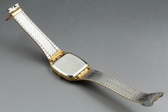 1982 Near MINT SEIKO King twin Quartz 32mm 9443-5020 Gold Dial Men’s Vintage