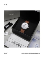 Rare Seiko Pre sage SSA343J1 Cocktail Time Skydiving Automatic Blue Texture Dial