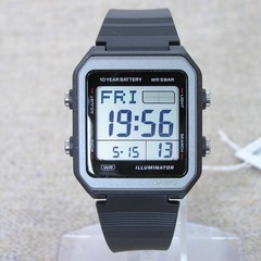 UK STOCK CASIO W-221H-1AJF Japan Exclusive Digital Watch Classic Model Black
