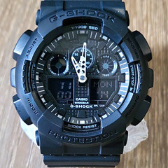 Casio G-SHOCK GA-100 Black Analog-Digital Shock/Magnetic Resist **READ DESC!!!