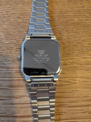 Casio MTP-B185 Navy Analog Wristwatch Overseas Model
