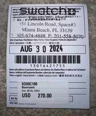Omega X Swatch Mission to Jupiter Moonswatch Speedmaster With Receipt + BAG
