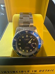 Invicta Pro Diver Men’s Watch 40mm – Blue/Silver