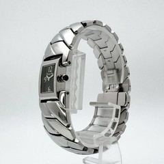 Christian Dior Art Deco Women’s Quartz Square Watch Black Dial Jewelry