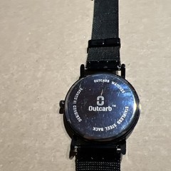 Outcarb Black Unisex Adult Wrist Watch – Working
