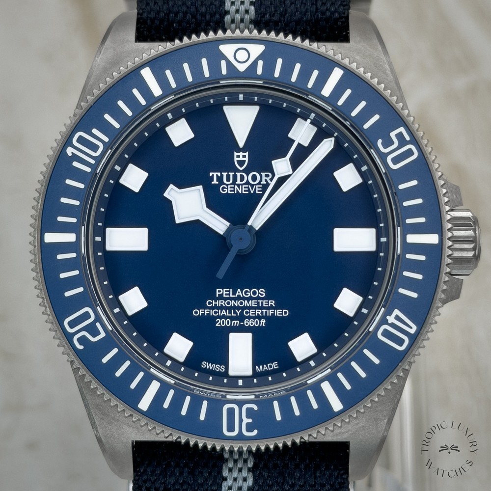 Tudor Pelagos FXD Titanium Blue 42mm FULL SET M25707B