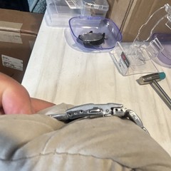 Fossil Blue Men’s Quartz 100m Black Dial SS Silver Bracelet Seconds Hand