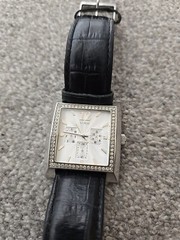 Guess Crystal Chronograph Elle Timeless Beauty 2004 Womans Wrist Watch