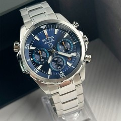 Bulova Marine Star Blue Dial Six-Hand Chronograph Men’s Quartz Watch 96B256