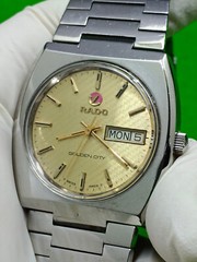 RADO GOLDEN CITY watch Automatic 17 Jewels Day / Date Indicator