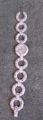 Ladies’ Black & White Speckled Quartz Watch ~ New Battery