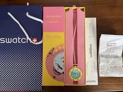 AUTHENTIC Swatch x AP Audemars Piguet Royal Pop Otg Roz- with receipt