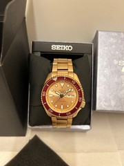SEIKO 5 SBSA216 55th Anniversary Limited Edition Pink Gold
