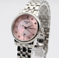 Tissot 30MM Carson Quartz Pink Mother Pearl Dial Ladies Watch T122.210.11.159.00